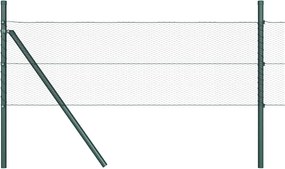 vidaXL Στύλος Περιφράξεων Γκρι 50 x 0,8 μ (13 mm πλέγμα)