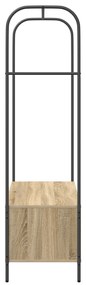 vidaXL Ράφι Ρούχων με Ράφια Sonoma Oak 100x44x160 εκ.