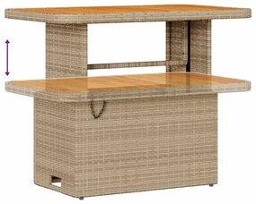 vidaXL Σετ Καναπέ Κήπου 12 pcs μπεζ και κρεμ 90 x 55 x 71 cm