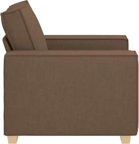 vidaXL Πολυθρόνα-Καναπέ-Καφέ 100x78x84 εκ. από Ύφασμα