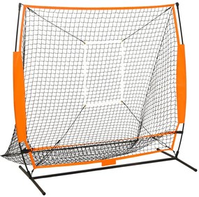 vidaXL Δίχτυ Εξάσκησης Μπέιζμπολ Μαύρο 174 x 76 x 158,5 εκ.