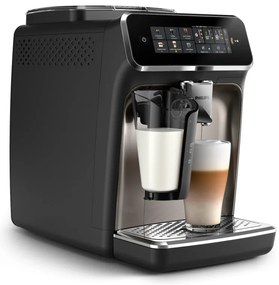 Καφετιέρα Philips EP3347/90 3300, 1500W, 15 bar, 1,8 l, 12 ρυθμίσεις άλεσης, SilentBrew, LatteGo, Μαύρο
