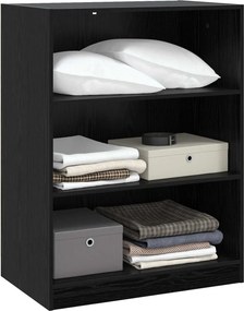 vidaXL Ντουλάπι Μαύρη δρυς 77 x 48 x 102 cm Επεξεργασμένο Ξύλο