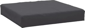 vidaXL Μαξιλάρι Παλέτας Ανθρακί 60 x 60 x 6 εκ. Ύφασμα Oxford