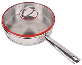 Τηγάνι ανοξείδωτο με καπάκι - 2.5L - CS003-C24 - DSP - 560997-560997