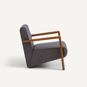 Πολυθρόνα από ύφασμα, μαλλί και πολυεστέρα – Sanami