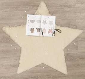 ΧΑΛΙ PUFFY FC3B BEIGE STAR ANTISLIP - 120X120  NewPlan