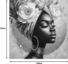 Πίνακας σε καμβά Giara 3D Inart 100x3x100εκ