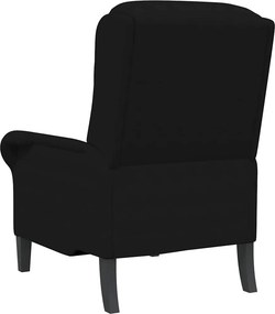 vidaXL Πολυθρόνα Μαύρο 76 x 94 x 102 εκ. Μικροΐνες