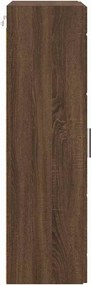 vidaXL Ξύλινο Ντουλάπι Καφέ δρυς 50 x 29 x 100 εκ Επεξεργασμένο ξύλο