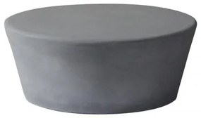 CONCRETE τραπεζάκι σαλονιού Cement Grey D.75 H.30cm Ε6209