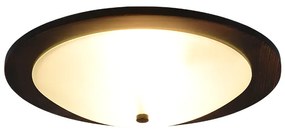 Pali Μοντέρνα Μεταλλική Πλαφονιέρα Οροφής με Ντουί E27 σε Μπεζ χρώμα 32cm Trio Lighting 612600256