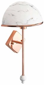 Απλίκα Τοίχου Aca Manhattan DCR171181W Marble/Copper
