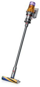 Dyson 448884-01 V12 Detect Slim Absolute Επαναφορτιζόμενη Σκούπα Stick Yellow/Iron/Nickel