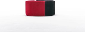 Pouffe Alis Puf - Red, Black Black
Red