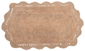Πατάκι Μπάνιου (45x75) Viopros Τάνια Μπεζ