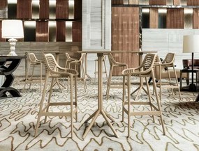 Σκαμπώ πολυπροπυλένιου Air Bar 75 Καφέ