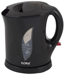 Zilan Ηλεκτρικός Βραστήρας νερού 1L 1650W σε μαύρο χρώμα ZLN8490