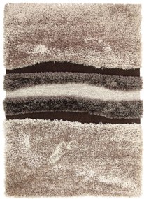 Χειροποίητο Χαλί White Tie 003 WENGE Royal Carpet - 160 x 230 cm - 19MTWT003WE.160230