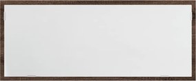 vidaXL LED Καθρέφτης Μπάνιου Καφέ Δρυς 100x8,5x37 εκ. Επεξεργ. Ξύλο