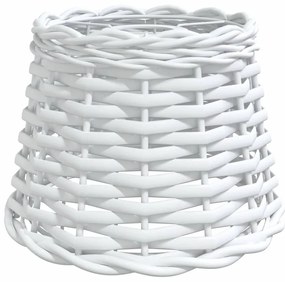 Καπέλο Φωτιστικού Οροφής Λευκό Ø20x15 εκ. από Wicker - Λευκό
