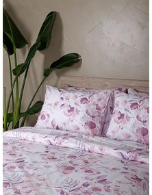 Σετ Σεντόνια Cotton Feelings 932 Lila Υπέρδιπλο με λάστιχο (170x205+30)