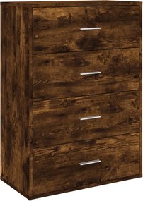 vidaXL Ντουλάπι Καπνιστή Δρυς 60 x 31 x 84 εκ. Επεξεργασμένο Ξύλο