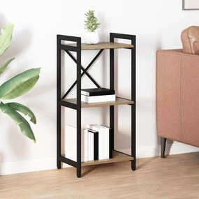 vidaXL Ράφι Βιβλίων 40 x 30 x 85 εκ Επεξεργασμένο ξύλο Artisan Oak