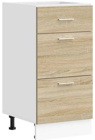 vidaXL Κάτω ντουλάπι Lyon Sonoma Oak 40x46x81,5 cm Κατασκευασμένο ξύλο