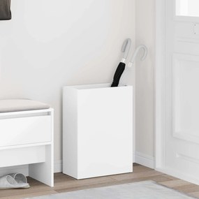 vidaXL Σχέδιο &amp; βάση αποθήκευσης με αποθήκευση Λευκό 40 x 20 x 55,5 εκ