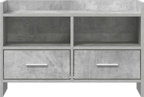 vidaXL Ντουλάπι TV 71,5 x 33 x 47 εκ. Γκρι Σκυροδέματος