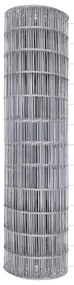 vidaXL Euro Fence με 7 Σημαδεμένα Πόδια 1.5x10 μ Γαλβανισμένο Ατσάλι