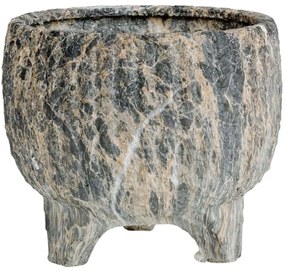 Κασπώ Rocky 032400 27x27x23cm Anthracite-Beige Κεραμικό