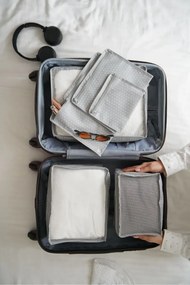 Stewehome Σετ 6 τεμαχίων οργάνωσης βαλίτσας με αστέρι σχέδιο