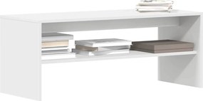 vidaXL Έπιπλο Τηλεόρασης Λευκό 100 x 40 x 40 εκ. από Μοριοσανίδα