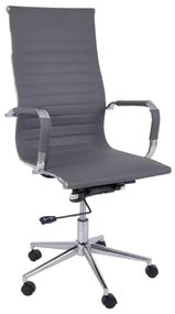 Καρέκλα Γραφείου BF3300 PU Γκρι 55x64x108/118cm