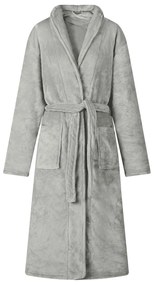 vidaXL Ρόμπα χωρίς Κουκούλα Γκρι s Φανέλα