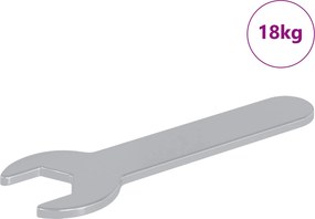 vidaXL Δίχαλο 1593 pcs Ασημί 13 mm Σίδερο