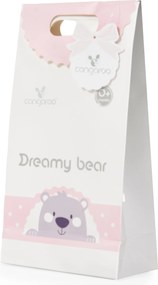 Baby blanket 75x100 cm Dreamy bear pink