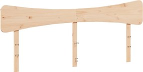 vidaXL Κεφαλάρι 200 εκ. από Μασίφ Ξύλο Πεύκου