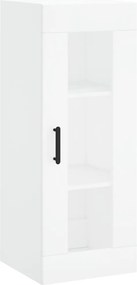 vidaXL Ντουλάπι Λευκό 34,5 x 34 x 180 εκ. από Επεξεργασμένο Ξύλο