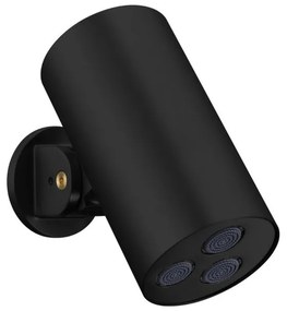 Karag H34502 31 Κεφαλή ντους Μαύρη Ø8cm