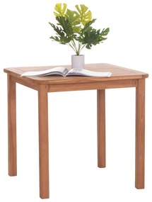 ΤΡΑΠΕΖΙ ΤΕΤΡΑΓΩΝΟ PRESSCOT HM18122 ΞΥΛΟ TEAK--ΦΥΣΙΚΟ 80x80x76Υεκ.
