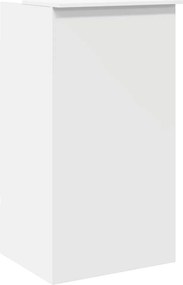 vidaXL Γραφείο Υποδοχής Λευκό 55x50x103,5 εκ. από Τεχνητό Ξύλο