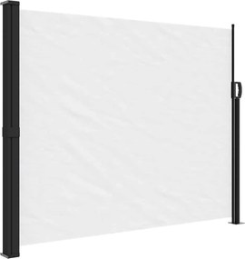 vidaXL Σκίαστρο Πλαϊνό Συρόμενο Λευκό 160 x 300 εκ.