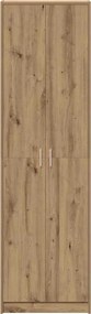 vidaXL Ντουλάπι Artisan Oak 55 x 25 x 189 εκ. Επεξεργασμένο Ξύλο