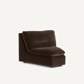 Πολυθρόνα σύνθεσης από βελούδο, GIULIANO