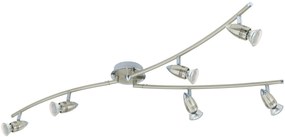 Φωτιστικό Σποτ Eglo 92645 MAGNUM-LED Χρώμιο (Chrome)|Νίκελ ματ (Nickel Mat- Satin) 3000K