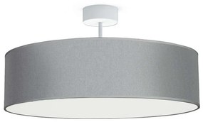 Φωτιστικό Οροφής - Πλαφονιέρα Violet 7960 E27 25W Grey Nowodvorski Metal, Fabric