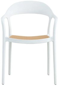 Καρέκλα Rival Fylliana Λευκό - Μπέζ 57x53x81 εκ. 57x53x81 εκ.
